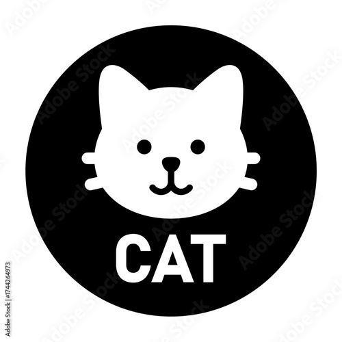 猫のスタンプ　アイコン