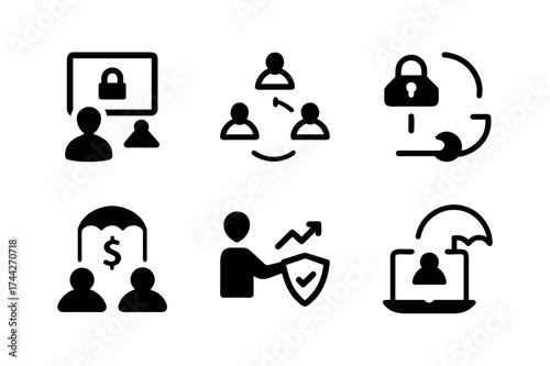 Security and Protection Icons Set