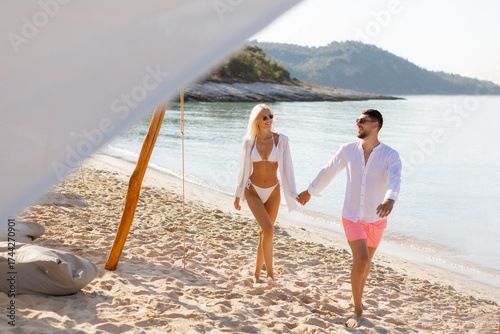 Couple enjoying a sunny day...