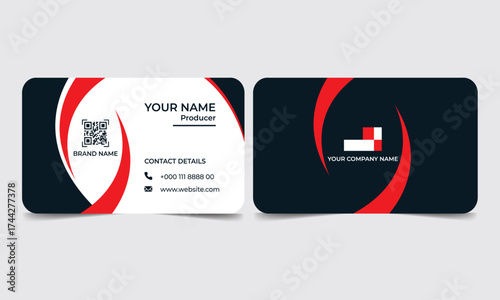Modern creative business card design for business and luxurious Brand