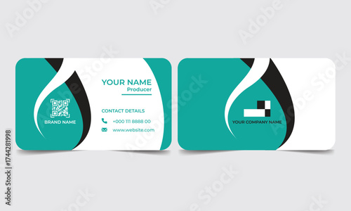 Modern creative business card design for business and luxurious Brand