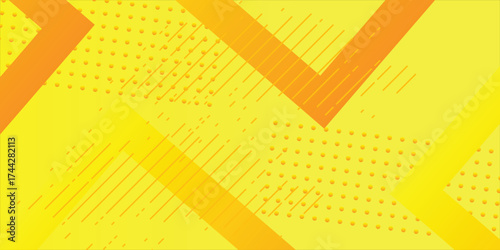 Abstract yellow background modern energy technology concept futuristic graphic. Yellow vector abstract background design, bright poster.