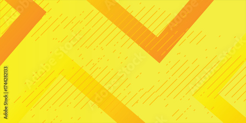 Abstract yellow background modern energy technology concept futuristic graphic. Yellow vector abstract background design, bright poster.