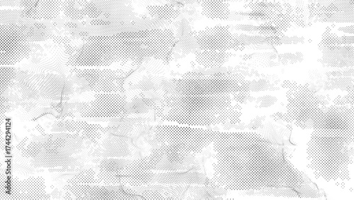 Digital Noise Texture with Speckled Grunge Effect and Subtle Vintage Crosshatch.