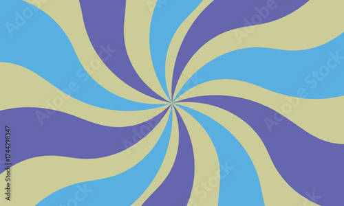 Swirling Purple Blue and Tan Abstract Background Pattern spiral