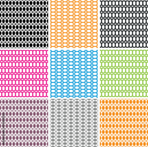Gingham Weave Seamless Background. Gingham vector pattern. Black and White Pattern Texture.	