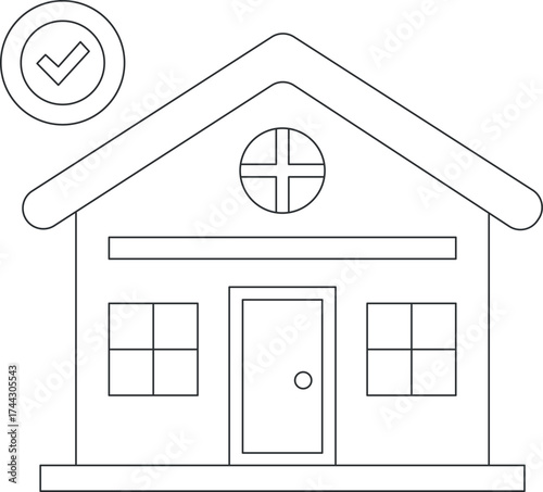 house icon vector illustration