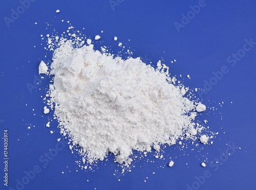 Tricalcium phosphate, sometimes abbreviated TCP, more commonly known as Calcium phosphate.
