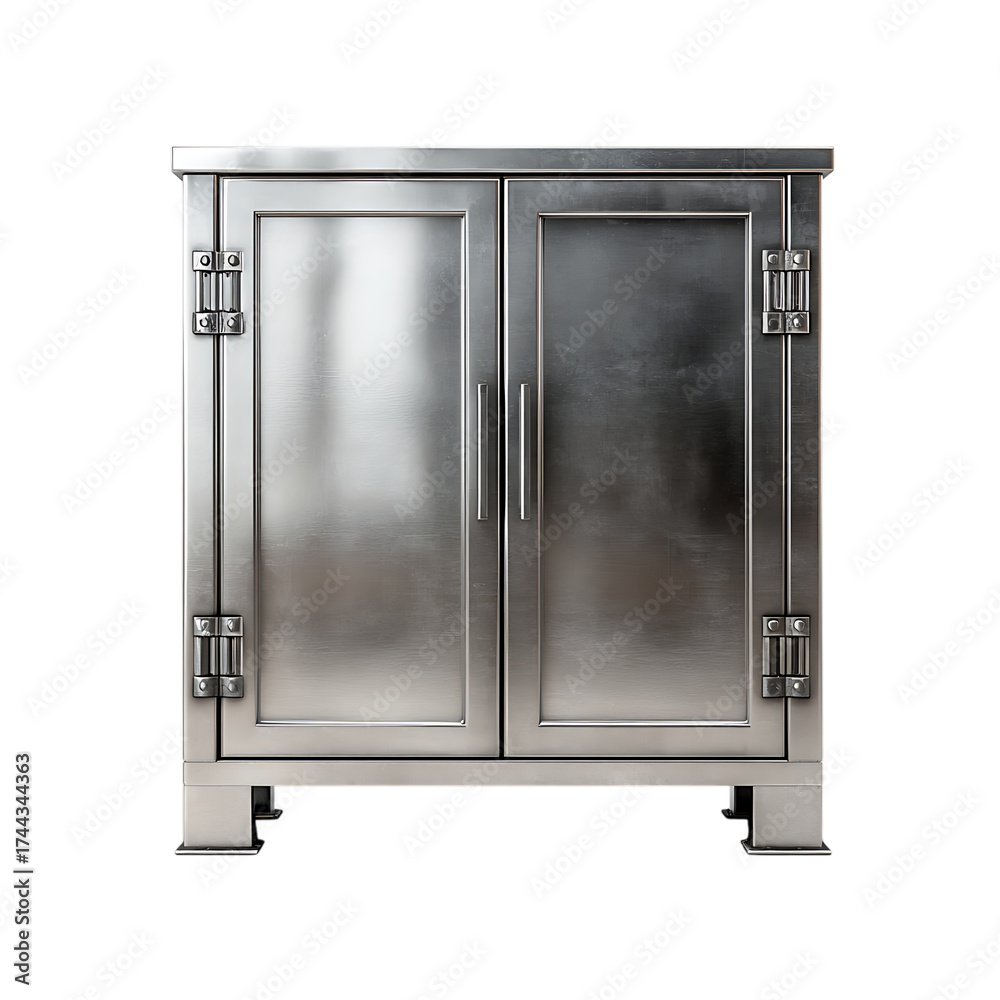 Fototapeta premium Steel Tool Cabinet
