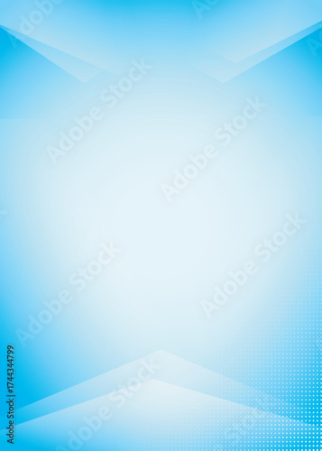 Abstract blue gradient background with white space or vector backdrop wallpaper for desktop screen and colorful wave shape