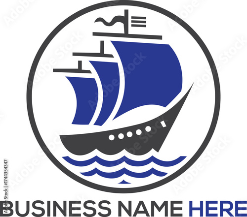 Luxury Yacht Logo Design Elegant Yacht Brand Logo Premium Yacht Club Logo Modern Luxury Boat Logo Ocean Yacht Line Emblem Exclusive Yacht Brand Identity Minimal Luxury Yacht Symbol Royal Marine vector