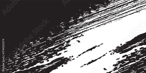 Black and white grunge. eps 10 illustration
