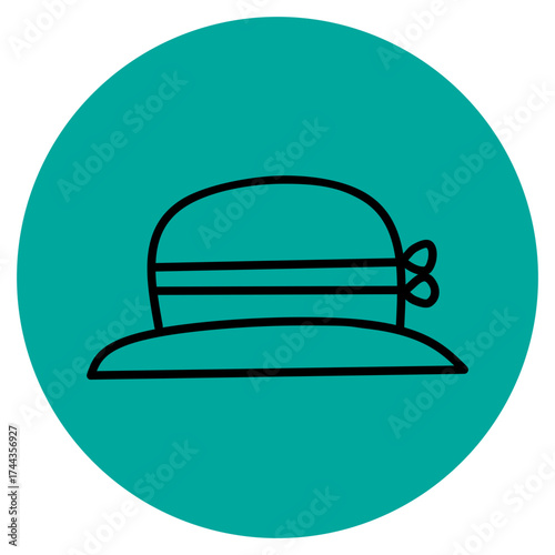 Icon Summer Cloth Vector