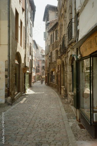Street in Le Puy en Velay, Auvergne South of France
