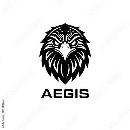 Aegis Eagle Logo Design