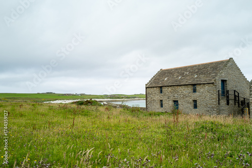 Renovated stone building Papa Westray