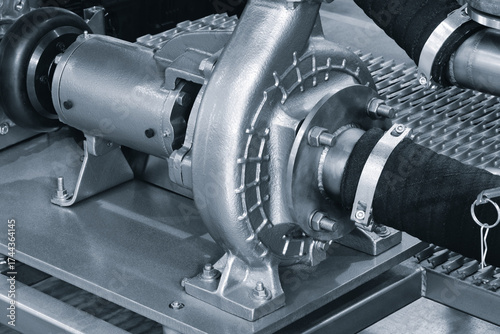 Industrial high-pressure water pump for cold water supply