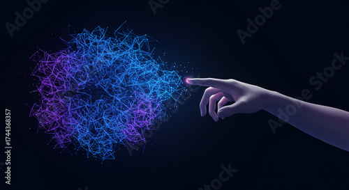 Human-Machine Interaction: Abstract Representation of AI Ethics in Future Technologies