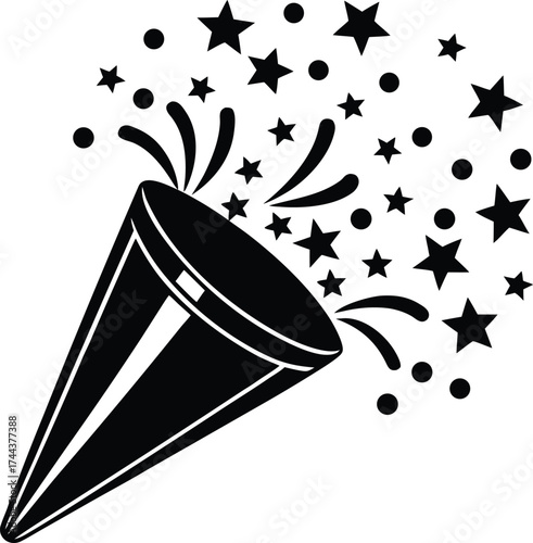 Serene spring landscape with blossoming tree butterflies and basket isolated on transparent background