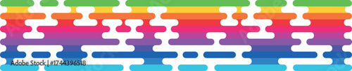 colored abstraction of liquid rainbow smudges, LGBT colors on a transparent background in the form of stripes, colored pencils and paints, thick strokes of paint