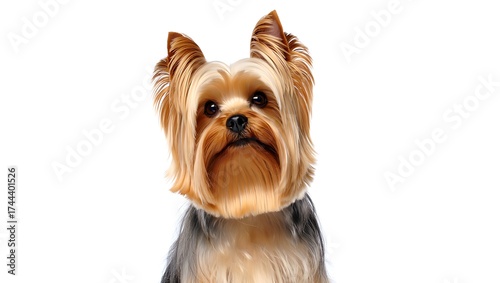 Wallpaper Mural Purebred Dog on White Background, 16:9 and 9:16 Format Torontodigital.ca