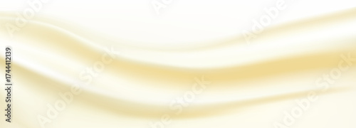 Soft melting ice cream flow creating a realistic sweet dessert background.