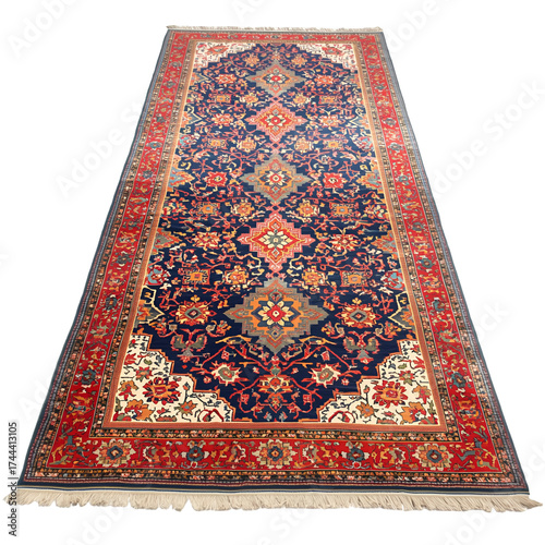 carpet on white background