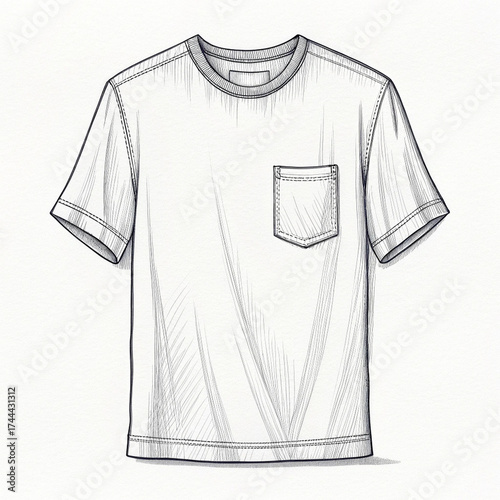 vector illustration of a t shirt