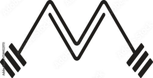 Photos elegant gim logo unic