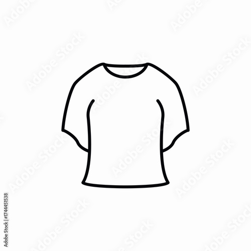 blouse female cloth icon sign vector