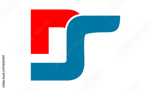 DS letter icon vector design