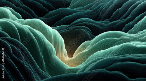 Abstract wavy background