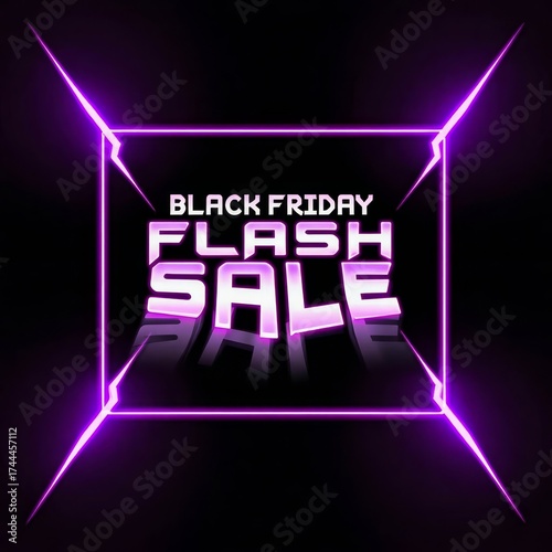 Black Friday Sale labels.