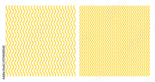 Tradisional Asian kitchen noodle seamless pattern. Geometric spaghetti backgrounds set