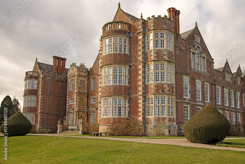 A view of an Elizabethan hall, Yorkshire, England
