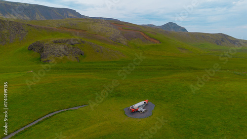 DC-3 Eyvindarholt Airplane wreck in Iceland