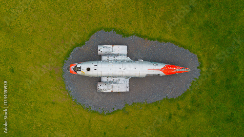 DC-3 Eyvindarholt Airplane wreck in Iceland