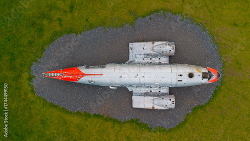 DC-3 Eyvindarholt Airplane wreck in Iceland