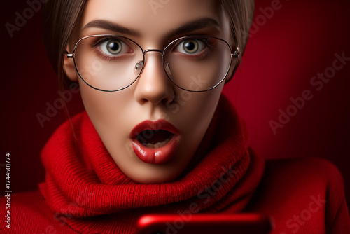 Suprised woman