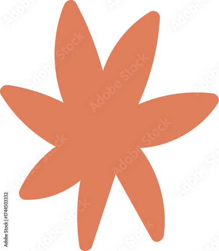Abstract Star Silhouette