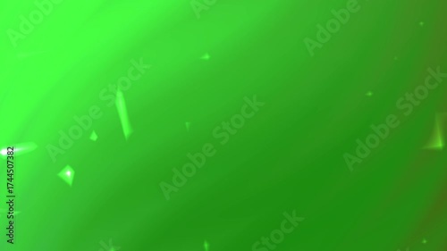 Green Abstract Energy Flow Animation