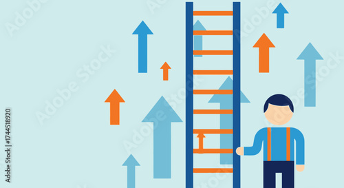 Climbing To The Top Is The Main Objective Of Progression and Growth Always