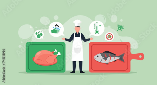 Chef's Guide to Safe Food Handling: Hygiene, Temperature, and Preventing Contamination