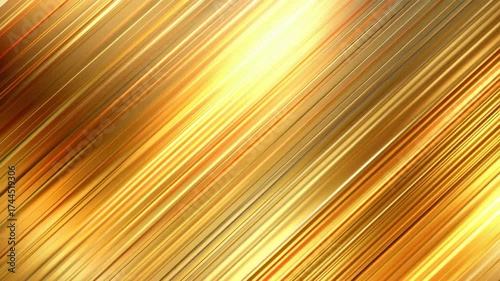Golden Abstract Stripes: A mesmerizing abstract composition of radiant golden stripes, flowing in harmonious diagonals, creating a sense of luxury, dynamism, and timeless elegance.