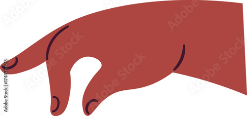 Hand Picking Something Gesture