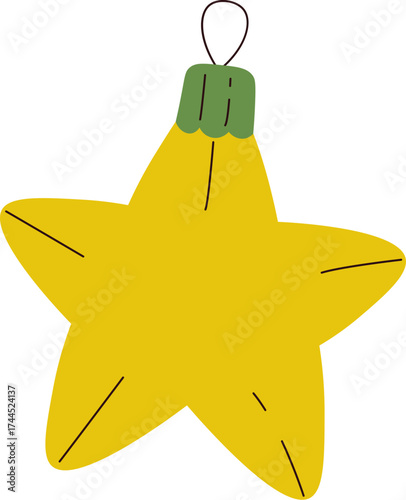 Star Shaped Christmas Ornament