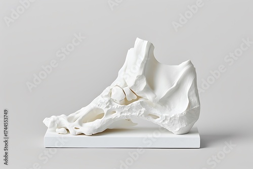 Wallpaper Mural Educational anatomical bone model foot structure high resolution picture Torontodigital.ca