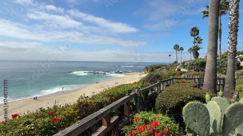 View of Laguna Beach, California 