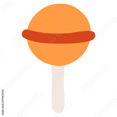 illustration of lollipop candy 