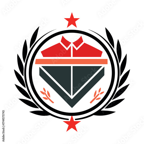 Modern fashion clothing brand logo design